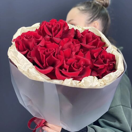 Букет из 72250 французских роз 